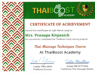 Thai Massage Techniques by ThaiBoost